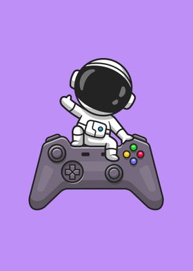 Astronaut on game