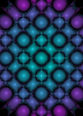 Petrol purple grid