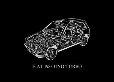 Fiat 1985 Uno Turbo 