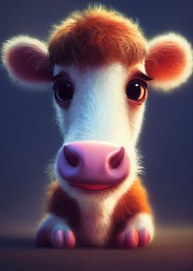 Adorable Cow 2