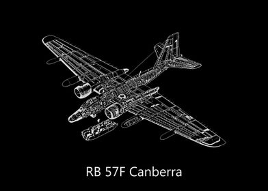 RB 57F Canberra 