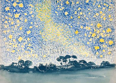 Landscape with Stars 1905