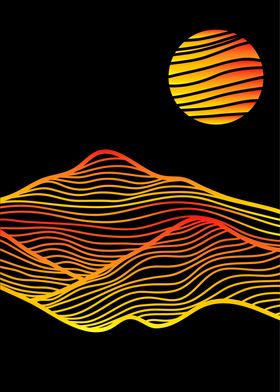 Mountain layout design