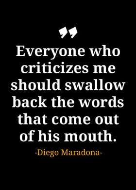 Diego Maradona quotes 