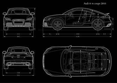 Audi tt rs coupe 2010