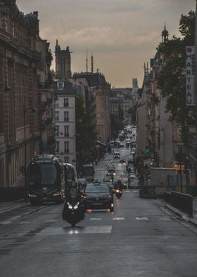 Road in Paris