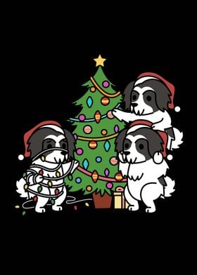 Lhasa Apso Christmas Tree 