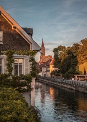 Strasbourg sunrise