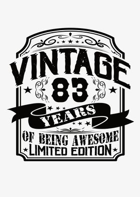 Vintage 93 Years Of Being