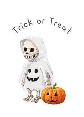 Halloween skeletal