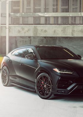 Black matt Lambo Urus