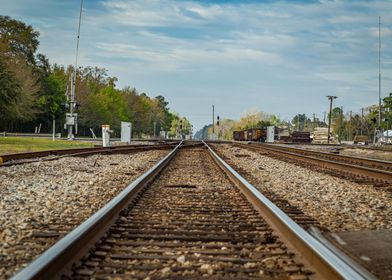 Parallel Railroad Tracks