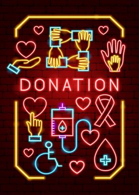 Donation Neon