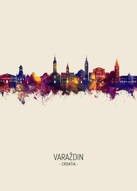 Varazdin Skyline Croatia