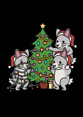 Rabbit Christmas Tree 