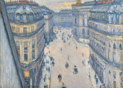 Gustave Caillebotte  Rue 