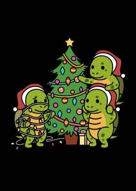 Turtle Christmas Tree 