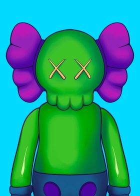 Kaws green