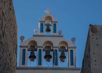 Ancient church bell tower