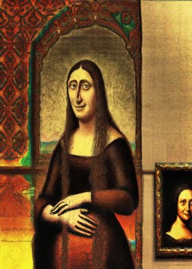 Mona Lisa by AI