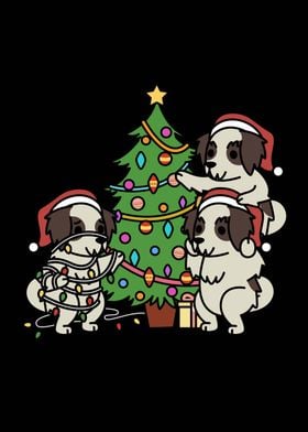 Shih Tzu Christmas Tree 