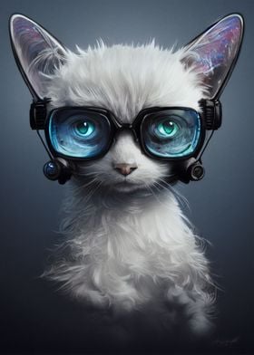 Cyberpunk Cat