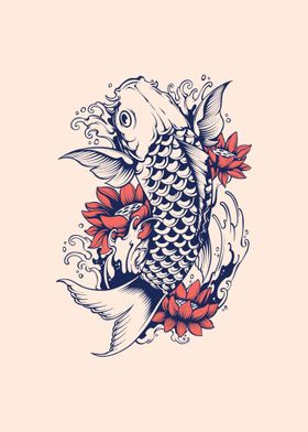 Koi fish