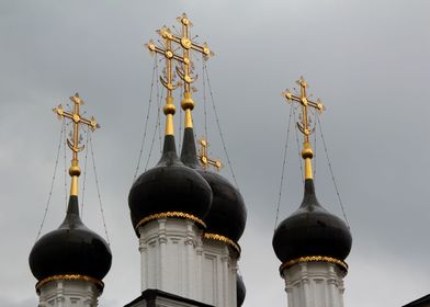 Church Domes in Black