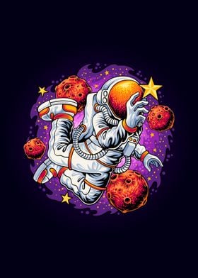 Astronaut catching