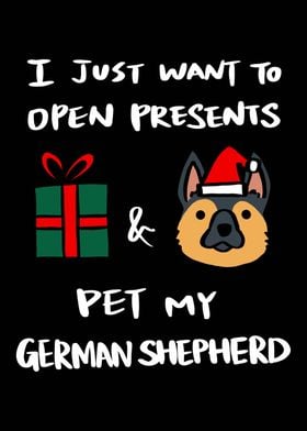 German Shepherd Christmas