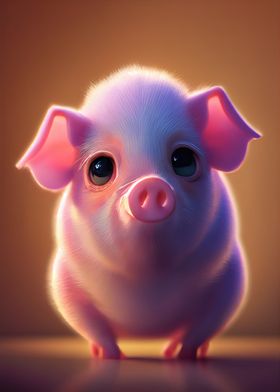 Adorable Pig