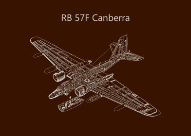 RB 57F Canberra 