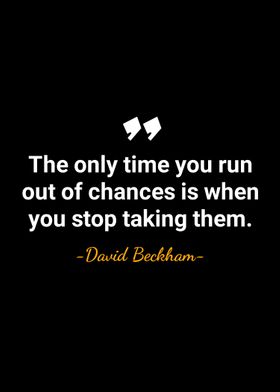 David Beckham quotes 