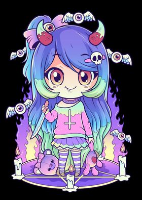 Killer Girl Pastel Goth