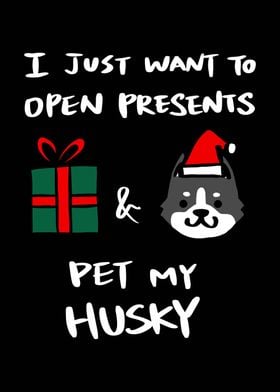 Husky Christmas Presents 