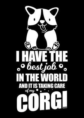 I take care of my Corgi