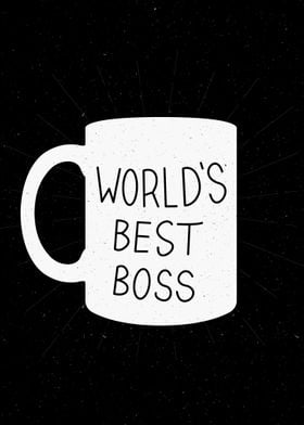 the boss coffee cup