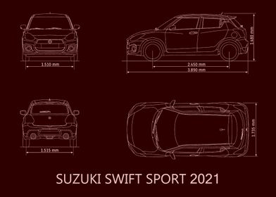 Suzuki Swift  sport 2021 