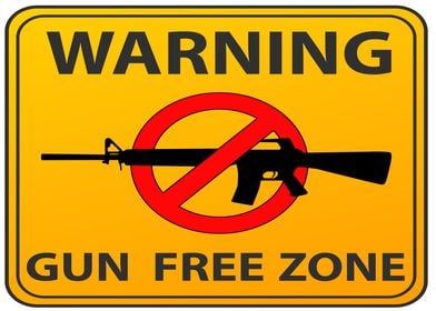 Gun free zone