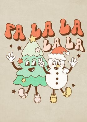 retro christmas xmas