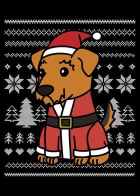 Airedale Terrier Christmas