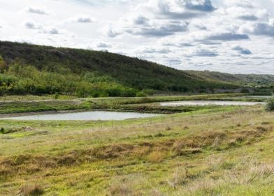 Ground pond for fish farm