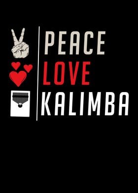 Peace Love Kalimba