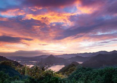 Taiwan Sunrise Scenery