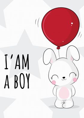 Bunny I am a boy