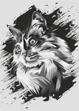 Animal Cat Cute Wpap