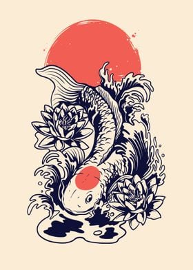 Japanese koi