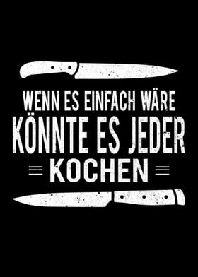 Koch Beruf Kochen