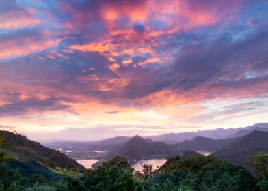 Taiwan Sunrise Scenery