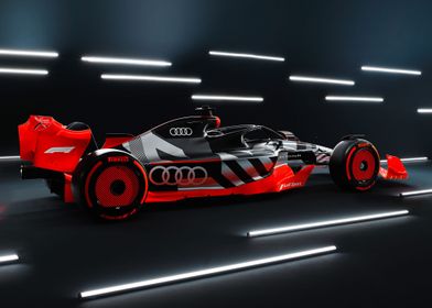 2022 Audi F1 Race Show Car